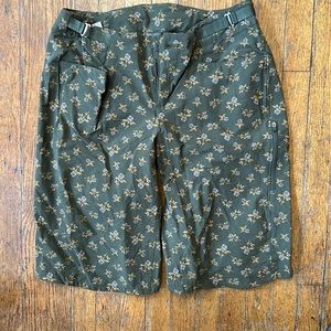 Womens clover print mountain bike shorts buy Patagonia